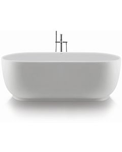 Duravit Luv Oval-Badewanne 700461000000000 160 x 75 x 46 cm, freistehend, 2 Rückenschrägen, weiß