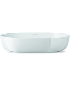Duravit Luv Aufsatzwaschtisch 03796000001 weiss wondergliss, 60x40cm, geschliffen
