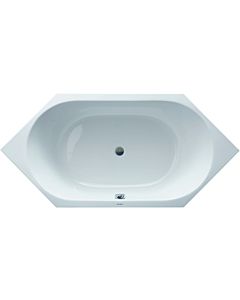 Duravit bathtub D-Code 700138000000000 hexagon, built-in version, white