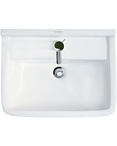 Duravit Starck 3 Waschtisch 0300550000 55 x 42 cm, weiss, mit Hahnloch und Überlauf