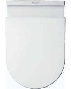 Duravit Starck 3 Wand Tiefspül WC 22250900001 weiss, wondergliss, mit unsichtbarer Befestigung