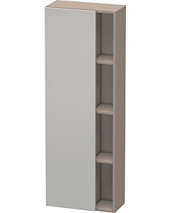 Duravit DuraStyle cabinet DS1238L0743 50x24x140cm, door on the left, concrete gray / basalt matt