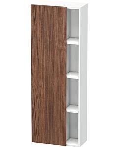 Duravit DuraStyle cabinet DS1238L2118 50x24x140cm, door on the left, dark walnut / matt white