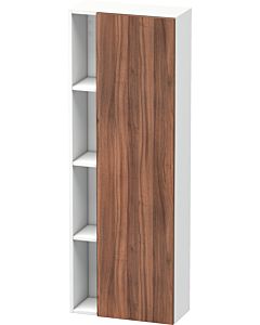 Duravit DuraStyle cabinet DS1238R7918 50x24x140cm, door on the right, natural walnut / matt white