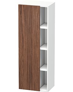 Duravit DuraStyle Hochschrank DS1239L2118 50x36x140cm, Tür links, nussbaum dunkel/weiß matt