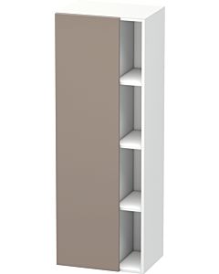 Duravit DuraStyle cabinet DS1239L4318 50x36x140cm, door on the left, basalt matt / white matt