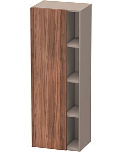 Duravit DuraStyle cabinet DS1239L7943 50x36x140cm, door on the left, natural walnut / matt basalt