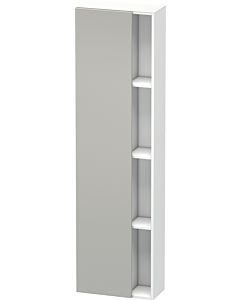 Duravit DuraStyle cabinet DS1248L0718 50x24x180cm, door on the left, concrete gray / white matt