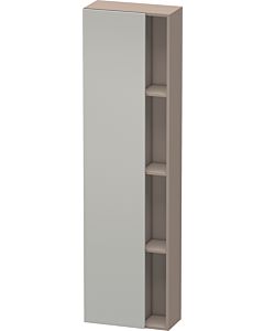 Duravit DuraStyle cabinet DS1248L0743 50x24x180cm, door on the left, concrete gray / basalt matt