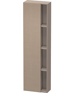 Duravit DuraStyle cabinet DS1248L7543 50x24x180cm, door on the left, linen / basalt matt
