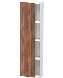Duravit DuraStyle cabinet DS1248L7918 50x24x180cm, door on the left, natural walnut / matt white