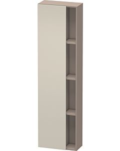 Duravit DuraStyle cabinet DS1248L9143 50x24x180cm, door on the left, taupe / basalt matt