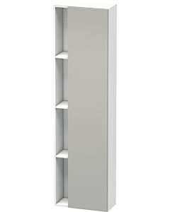 Duravit DuraStyle Hochschrank DS1248R0718 50x24x180cm, Tür rechts, betongrau/weiß matt