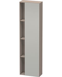Duravit DuraStyle cabinet DS1248R0743 50x24x180cm, door on the right, concrete gray / basalt matt