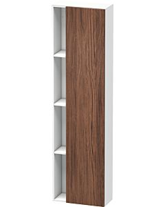 Duravit DuraStyle cabinet DS1248R2118 50x24x180cm, door on the right, dark walnut / matt white