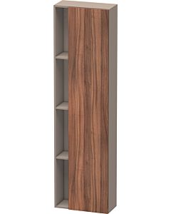 Duravit DuraStyle cabinet DS1248R7943 50x24x180cm, door on the right, natural walnut / matt basalt