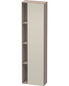 Duravit DuraStyle cabinet DS1248R9143 50x24x180cm, door on the right, taupe / basalt matt