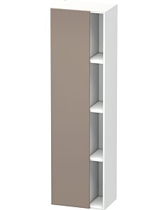 Duravit DuraStyle DS1249L4318 50x36x180cm, porte à gauche, basalte mat / blanc mat