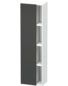Duravit DuraStyle cabinet DS1249L4918 50x36x180cm, door on the left, matt graphite / matt white