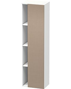 Duravit DuraStyle cabinet DS1249R7518 50x36x180cm, door on the right, linen / matt white