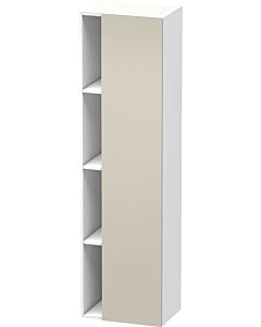 Duravit DuraStyle cabinet DS1249R9118 50x36x180cm, door on the right, taupe / matt white
