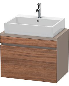 Duravit DuraStyle vanity unit DS530107943 70 x 47.8 cm, natural walnut / matt basalt, for console, 2000 pull-out
