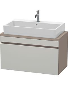 Duravit DuraStyle vanity unit DS530300743 90 x 47.8 cm, concrete gray / basalt matt, for console, 2000 pull-out