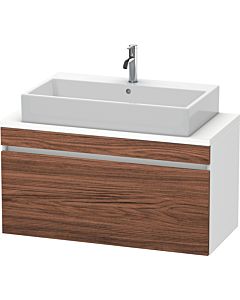 Duravit DuraStyle vasque match0 DS530402118 100 x 47,8 cm, blanc foncé / match2 mat, pour console, coulissant 2000