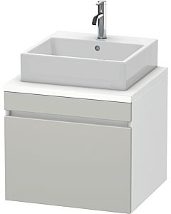 Duravit DuraStyle vanity unit DS531000718 60 x 54.8 cm, concrete gray / matt white, for console, 2000 pull-out