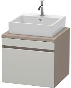 Duravit DuraStyle vanity unit DS531000743 60 x 54.8 cm, concrete gray / basalt matt, for console, 2000 pull-out
