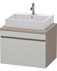 Duravit DuraStyle vanity unit DS531100743 70 x 54.8 cm, concrete gray / basalt matt, for console, 2000 pull-out
