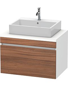 Duravit DuraStyle vasque DS531207918 80 x 54,8 cm, blanc naturel / match2 mat, pour console, coulissant 2000