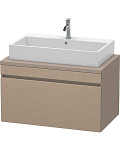 Duravit DuraStyle vasque DS531307543 90 x 54,8 cm, lin / basalte mat, pour console, coulissant 2000