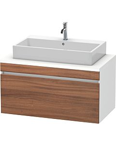 Duravit DuraStyle vasque DS531407918 100 x 54,8 cm, blanc naturel / match2 mat, pour console, coulissant 2000