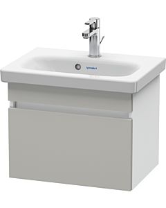 Duravit DuraStyle vasque DS630300718 50 x 36,8 cm, gris béton / blanc mat, 2000 coulissant