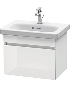 Duravit DuraStyle Waschtisch-Unterschrank DS630302218 50 x 36,8 cm, weiß hochglanz/weiß matt, 1 Auszug