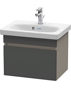 Duravit DuraStyle vasque match0 DS630304943 50 x 36,8 cm, graphite mat / basalte mat, coulissant 2000