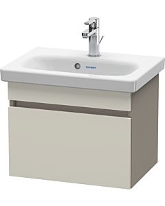 Duravit DuraStyle vanity unit DS630309143 50 x 36.8 cm, taupe / basalt matt, 2000 pull-out