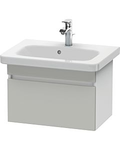 Duravit DuraStyle vasque DS637900718 58 x 36,8 cm, gris béton / blanc mat, coulissant 2000