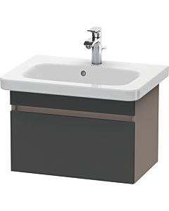 Duravit DuraStyle vasque match0 DS637904943 58 x 36,8 cm, graphite mat / basalte mat, coulissant 2000