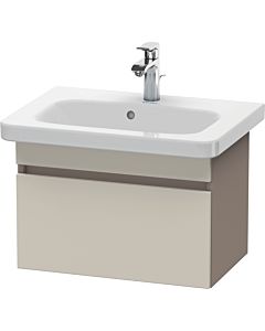 Duravit DuraStyle vasque DS637909143 58 x 36,8 cm, taupe / basalte mat, coulissant 2000
