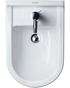 Duravit Starck 3 Stand Bidet 2230100000  weiss, mit Hahnloch und Überlauf