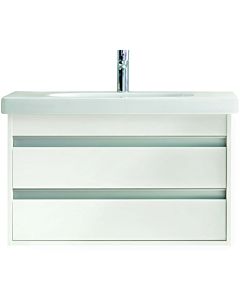 Ketho Duravit vasque KT664702222 80 x 45,5 cm, blanc brillant, 2 tiroirs, suspendu