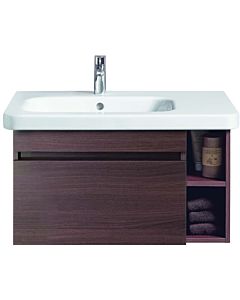 Duravit DuraStyle Möbel Waschtisch 2325800000 80 x 48 cm, asymmetrisch, Becken links, weiss