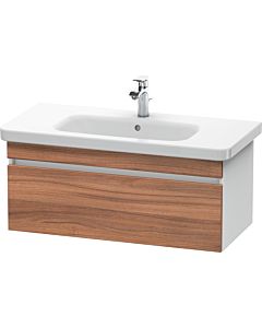 Duravit DuraStyle vanity unit DS638207918 93 x 44.8 cm, natural walnut / matt white, 2000 pull-out, wall-hung