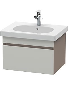 Duravit DuraStyle Waschtisch-Unterschrank DS638300743 60 x 45,3 cm, betongrau/basalt matt, 1 Auszug, wandhängend