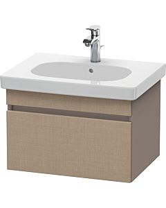Duravit DuraStyle vanity unit DS638307543 60 x 45.3 cm, linen / basalt matt, 2000 pull-out, wall-hung