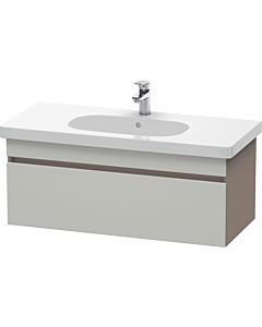 Duravit DuraStyle Waschtisch-Unterschrank DS638500743 100 x 45,3 cm, betongrau/basalt matt, 1 Auszug, wandhängend