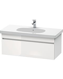 Duravit DuraStyle vanity unit DS638502218 100 x 45.3 cm, white high gloss / white matt, 2000 pull-out, wall-hung
