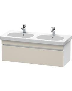 Duravit DuraStyle vanity unit DS638609118 115 x 45.3 cm, taupe / matt white, 2000 pull-out, wall-hung